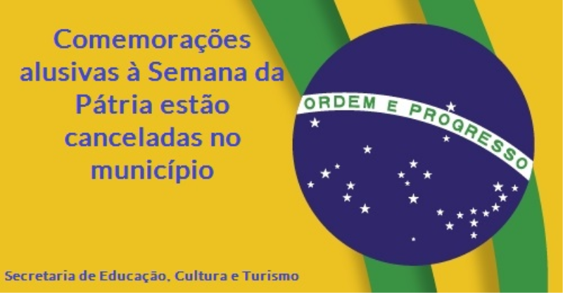Semana da Pátria: celebrações oficiais foram suspensas por causa da pandemia